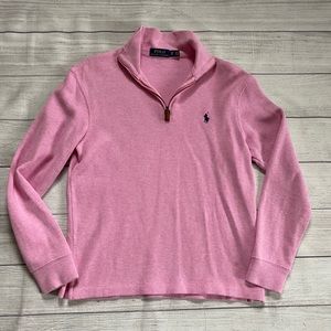 Polo by Ralph Lauren - Pink Quarter Zip - Size XS